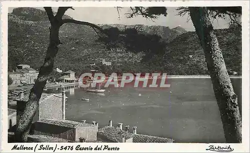 Cartes postales moderne Mallorca Soller Cesario del Puerto Cliches y Tiraje Talleres A Zerkowitz Barcelona Rothor Mesqui