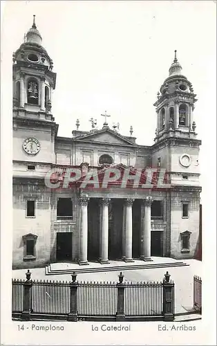 Cartes postales moderne Pamplona La Catedral Ed Arribas