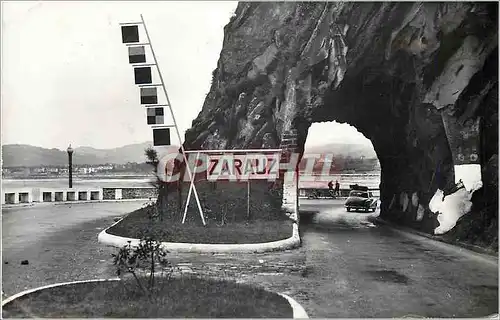 Cartes postales moderne Zarauz Entrada por la costa Entree par la cote Manipel Deposito legal ss