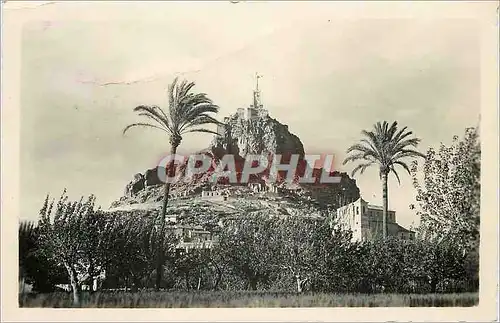 Cartes postales moderne Murcia Monument al Sagrado de Jesus en Monteaguido Monument au Sacre Coeur de Jesus a Monteaguid