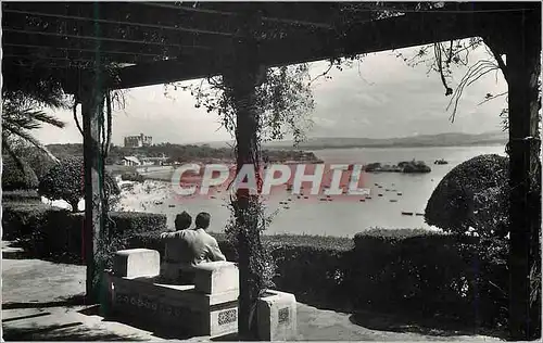 Cartes postales moderne Santander Playa y Palacio de Magdalena Plage et Palais de la Madaleina Ediciones Garcia Garabell