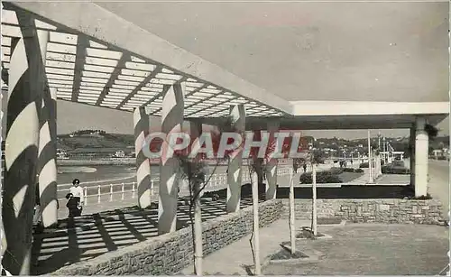 Cartes postales moderne Gijon Pergola del Paseo La Victoria Pergola du promenade de la Victoire Juan Lavilla Distribuido