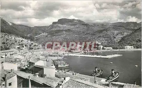 Cartes postales moderne Mallorca Soller Vista parcial del Puerto Palma reproduccion prohibida