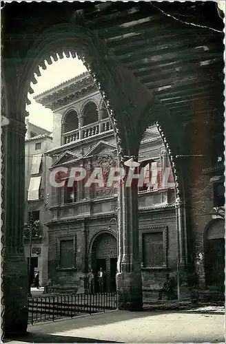 Moderne Karte Alcaniz Fachada del Palacio Municipal Facade du Palais Municipal Ediciones Artigo Zaragoza Prohi