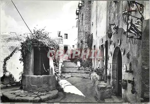 Cartes postales moderne Costa Brava Tossa de Mar Celle tipica Rue typique Soberanas Bruch Foto J Cebollero Dep Legal Rep