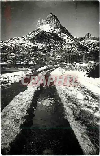 Moderne Karte Sallent de Gallego Valle de Tena Pefia Foreteta Oloron Ste Marie Le Haut Bearn Porte Du Pays Bas