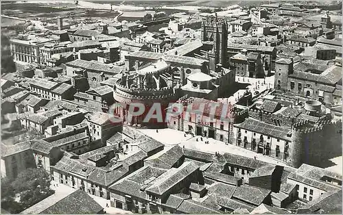 Moderne Karte Avila Aerea Vista parcial Vue partielle Tarjeta Postal Ediciones Garcia Garabellla Zaragoza Proh