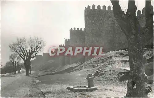 Cartes postales moderne Avila Muraillas Murailles Terjeta Postal Ediciones Garcia Garabella Zaragoza Prohibida reproducc