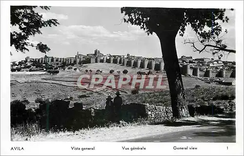 Moderne Karte Avila Vista general Vue generale Manipel