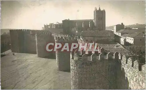 Cartes postales moderne Avila Murallas Murailles Tarjeta Postal Impreso en Espana Ediciones Garcia Garabella Prohibida l