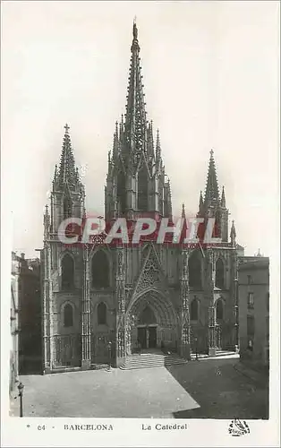 Cartes postales moderne Barcelona La Catedral