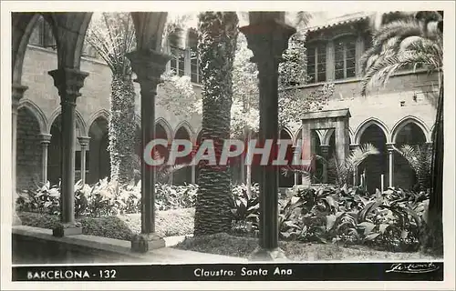 Cartes postales moderne Barcelona Claustro Sanata Ana