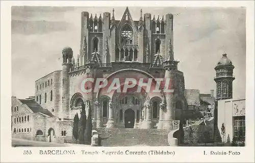 Cartes postales moderne Barcelona Templo Sagredo Corazoa Tibidabo L Roisin Foto