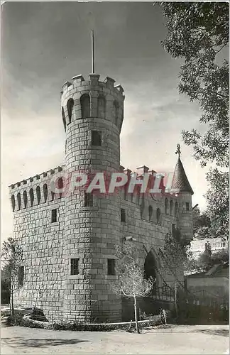 Cartes postales moderne Barcelona Serie Castillo Encantado Ediciones Tibidabo Reproduccion la prohibida