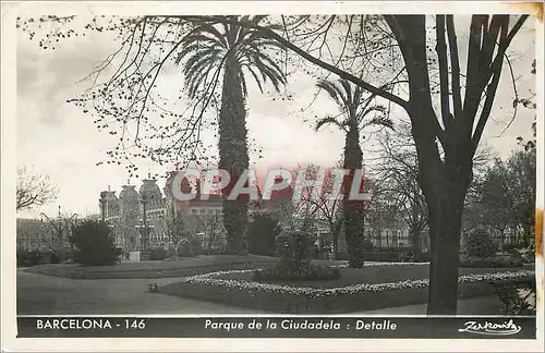 Cartes postales moderne Barcelona Parque de la Ciudadela Detalle