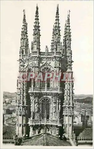 Cartes postales moderne Burgos Catedral Crucero Cathedrale Transept Ediciones Garcia Garabella Zaragoza Prohibida la rep