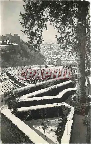 Cartes postales moderne Granada Generelife Jardines Ediciones Fotograficas Gallegos Granada Tarjeta Postal