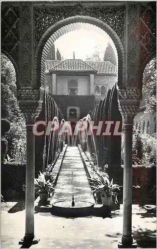 Cartes postales moderne Granada Generelife Jardines Tarjeta Postal