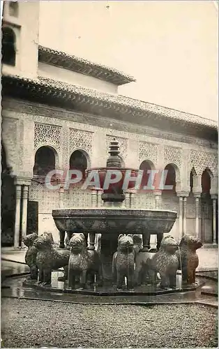 Cartes postales moderne Granada Alhambra Patio de los Leones Terjeta Postal Ediciones Fotograficas Hijos de Gallegos Gra