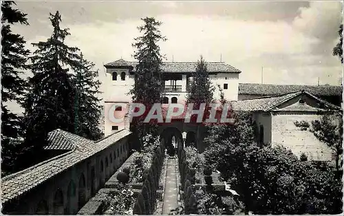 Moderne Karte Granada Alhambra Generelife Jardines Tarjeta Postal Ediciones Fotograficas Hijos de Gallegos Gra