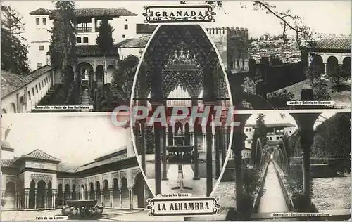 Cartes postales moderne Granada La Alhambra Ediciones M Arribas Zaragosa Espana