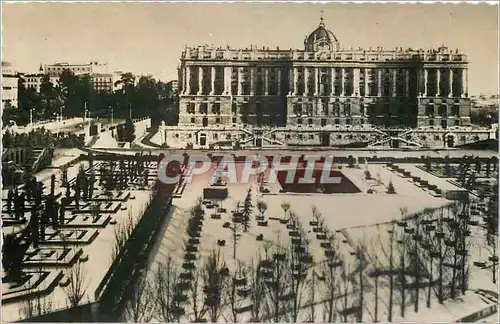 Moderne Karte Madrid nevada Palacio Nacional Postales Bea Pep Madrid Prohibida la reproduccion Tarjeta Postal