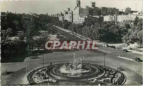 Cartes postales moderne Madrid Plaza de Canovas del Castillo y Paseo del Prado Postales Bea Pep Madrid Prohibida la repr