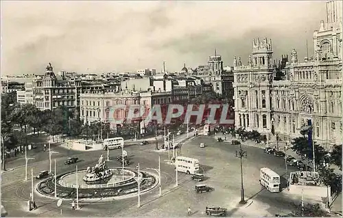 Moderne Karte Madrid Plaza de la Cibeles Postales Bea Pep Madrid Prohibida la reproduccion