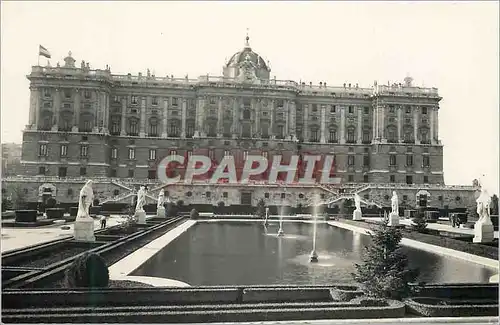 Cartes postales moderne Madrid Palacio y Nuevos Jardines Terjeta Posta Dominguez