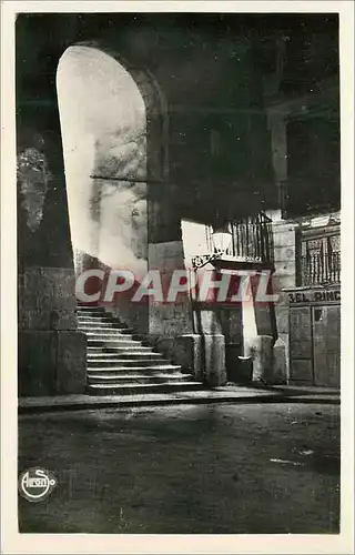 Moderne Karte La Noche en el Madrid Viejo Arco de Cuchilleros Foto de Arte por Alfonso Madrid