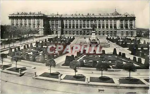 Cartes postales moderne Madrid Plaza de Oriente Place d Oriente Heliotipia Artistica Espanola Madrid