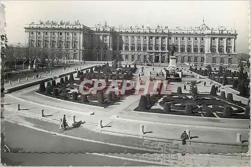 Cartes postales moderne Madrid Plaza de Oriente Palacio Nacional Place d Orient Palais National Ediciones Garcia Garabel