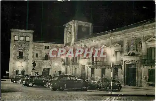 Moderne Karte Madrid Palacio Municipal Hotel de Ville  Terjeta Postal Salvador Barueco Alcala