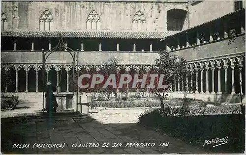 Moderne Karte Palma Mallorca Claustro de San Francisco Collection Martorell Terjeta Postal Collection Martorel