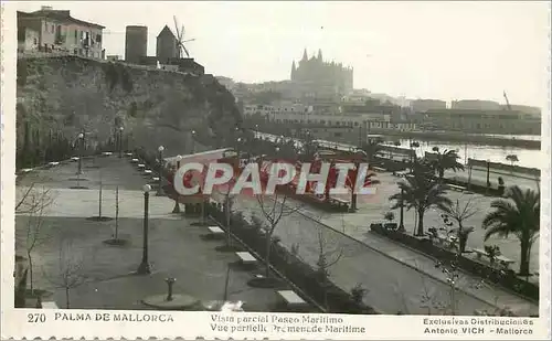 Ansichtskarte AK Palma de Mallorca Vista parcial Paseo Maritimo Vue partielle Promenade Maritime Exclusivas Distr