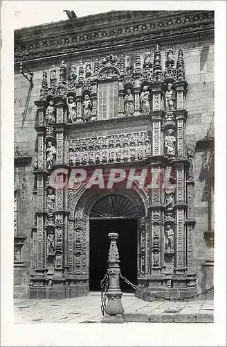 Cartes postales Santiago de Compostela Portada del Hospital Real Portail de l Hospital Royal Ediciones Arribas Z