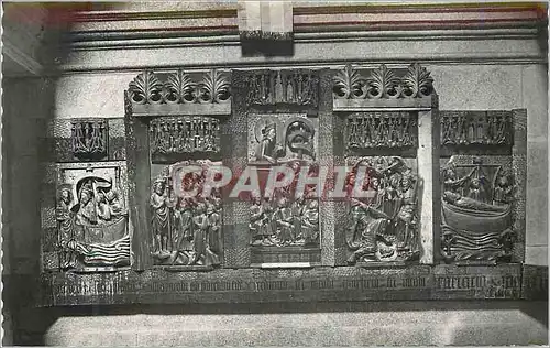 Cartes postales Santiago de Compostela Catedral Haut relief