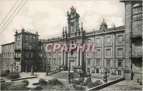 Cartes postales Santiago Monasterio de San Martin Pignario Heliotipia Arribas Espanola Madrid