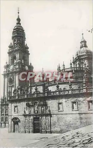 Cartes postales Santiago Catedral Puerta Santa Heliotipia Arribas Espanola Madrid