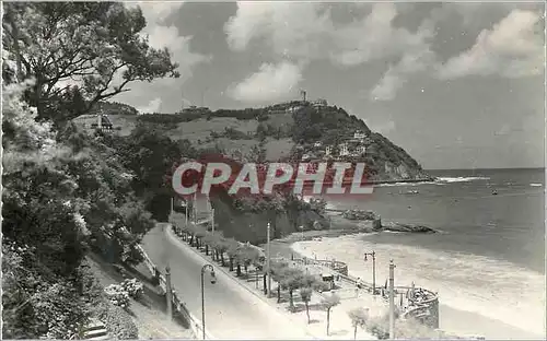 Cartes postales San Sebastian El Monte Igueldo Le Mont Igueldo Tarjeta Postal Impreso en Espana Ediciones Lujo Z