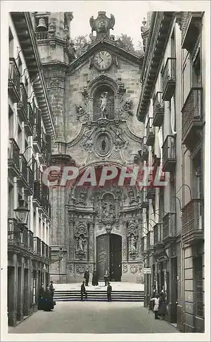 Cartes postales San Senor Iglesia de Santa Maria Eglise de Sainte Marie Galarza V Pradera Prohibida la reproducc