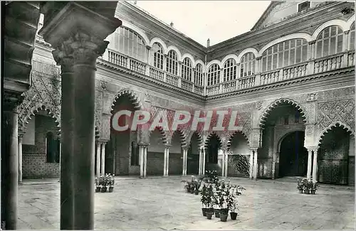 Ansichtskarte AK Sevilla Reales Alcazares Patio de las Doncellas Alcazar Royal cour des Jeunes Femmes Heliotipia