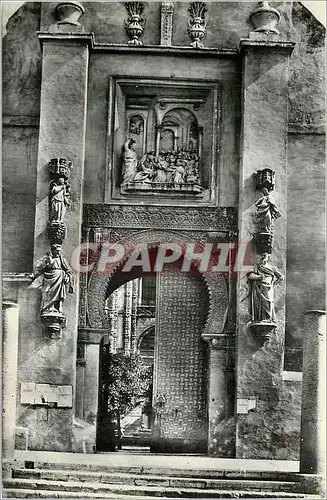 Cartes postales moderne Sevilla Catedral Puerta del Perdon Cathedrales Porte du Pardon Heliotipia Artistica Espanola Mad