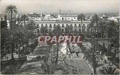 Moderne Karte Sevilla Plaza Nueva Espana