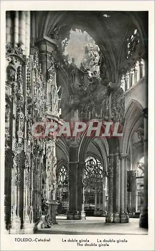 Cartes postales moderne Toledo Catedral La doble girola La double girola