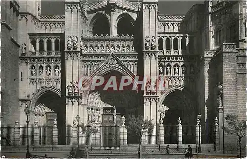 Cartes postales moderne Toledo Catedral Puerta principal Cathedrale Porte principale Ediciones Garcia Garabella Zaragoza