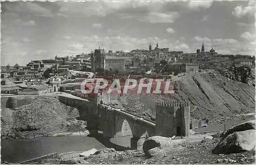 Cartes postales moderne Toledo Pont de Saint Martin et vue generale