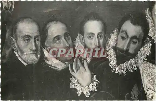 Cartes postales moderne Toledo Toledo Entierro de Conde de Orgaz San Agustin San Esteban y el Conde de Orgaz El Greco