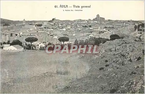 Cartes postales Avila Vista general