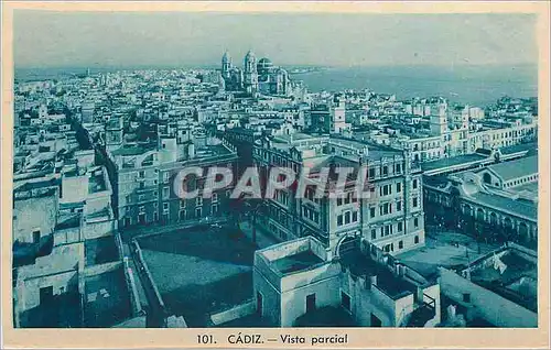 Cartes postales Cadiz Vista parcial